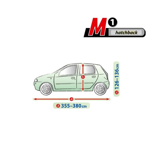 Copertura Protettiva per Lancia Y 840A,Y10 156 1985-2003 H/B, ottima qualità - Foto 4 di 10