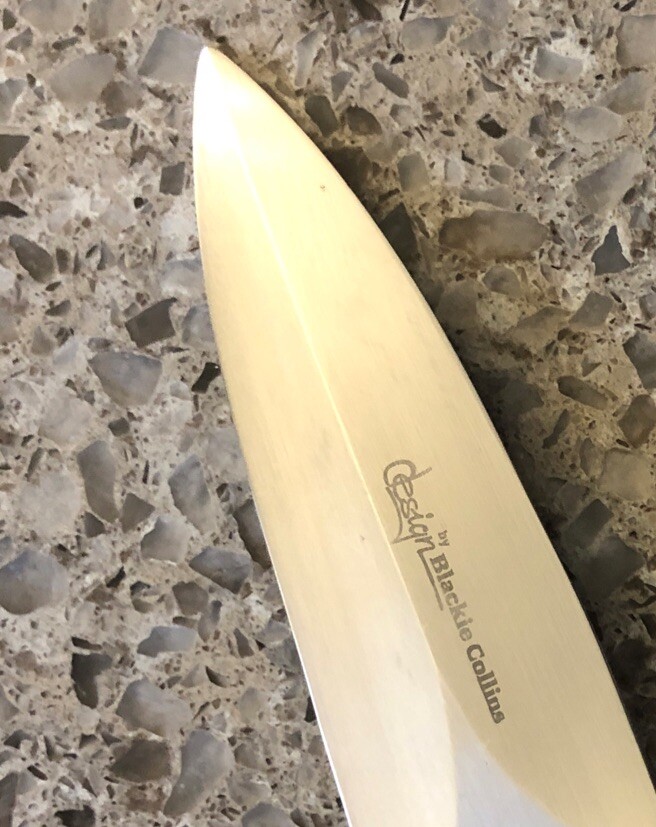 Vintage Gerber Fixed Blade Knife Dagger Blackie Collins Design Made In