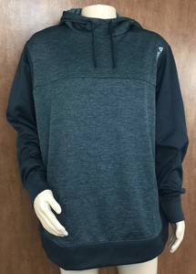 reebok men's performance fleece full zip hoodie