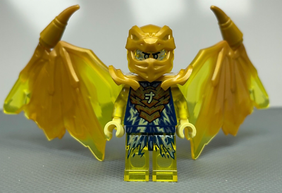 Jay Golden Dragon Ninjago Crystalized 71768 LEGO Minifigure Figure