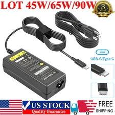 LOT Type-C USB-C Laptop Charger for HP Chromebook Lenovo Dell Samsung ASUS Acer