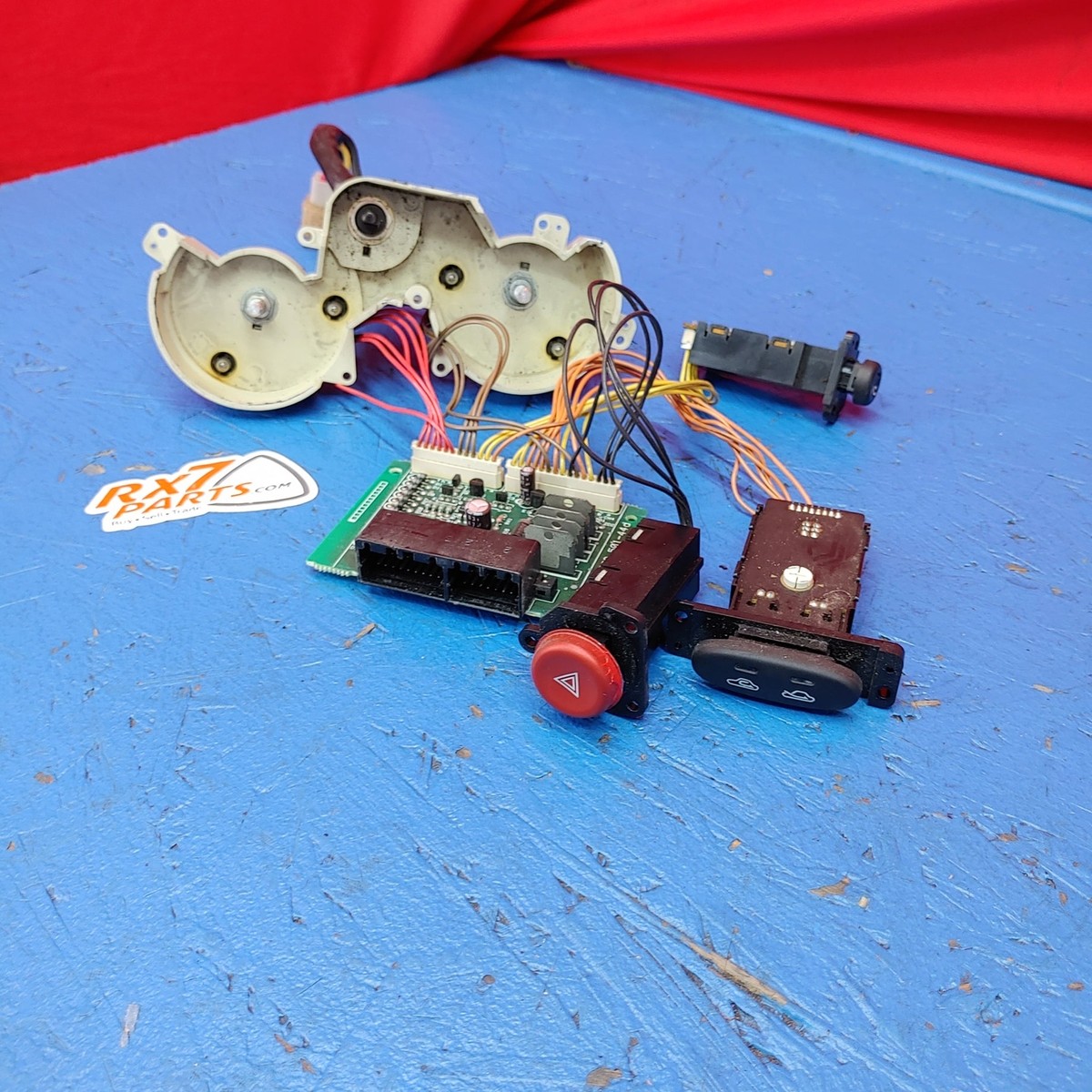 RHD HVAC Control Switches and Heater Circuit Board RX7 FD FD3S 93