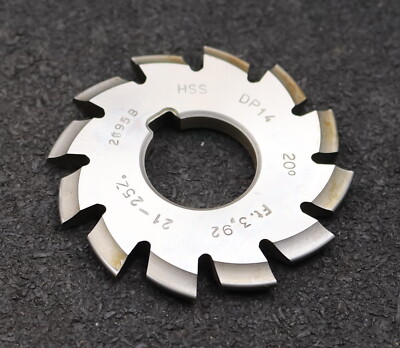DOLD Zahnformfräser gear profile cutter DP 14 No. 5  Z= 21-25 EGW 20°Ø60x22mm