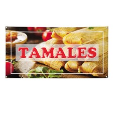 Vinyl Banner Multiple Sizes Tamales Outdoor Advertising Printing C Outdoor