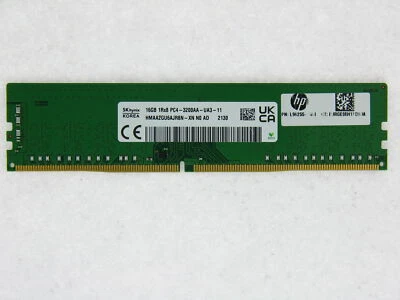 SK HYNIX 16 Go DDR4 3200 1Rx8 Mémoire Ram PC4-3200AA-UA3-11 HMAA2GU6AJR8N-XN - Photo 1/2