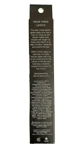 e.l.f. Moisturizing Lipstick, Shade: #82675 Ruby Red - Picture 4 of 5