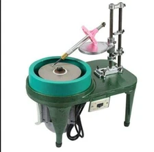 Jewelry Gem Faceting Angle Machine Polishing Jade Stone 6-inch Aluminum Plate
