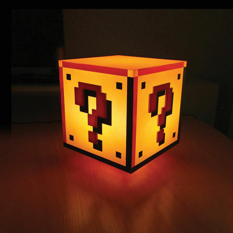 Official Nintendo Super Mario Bros Collector Question Block Kid