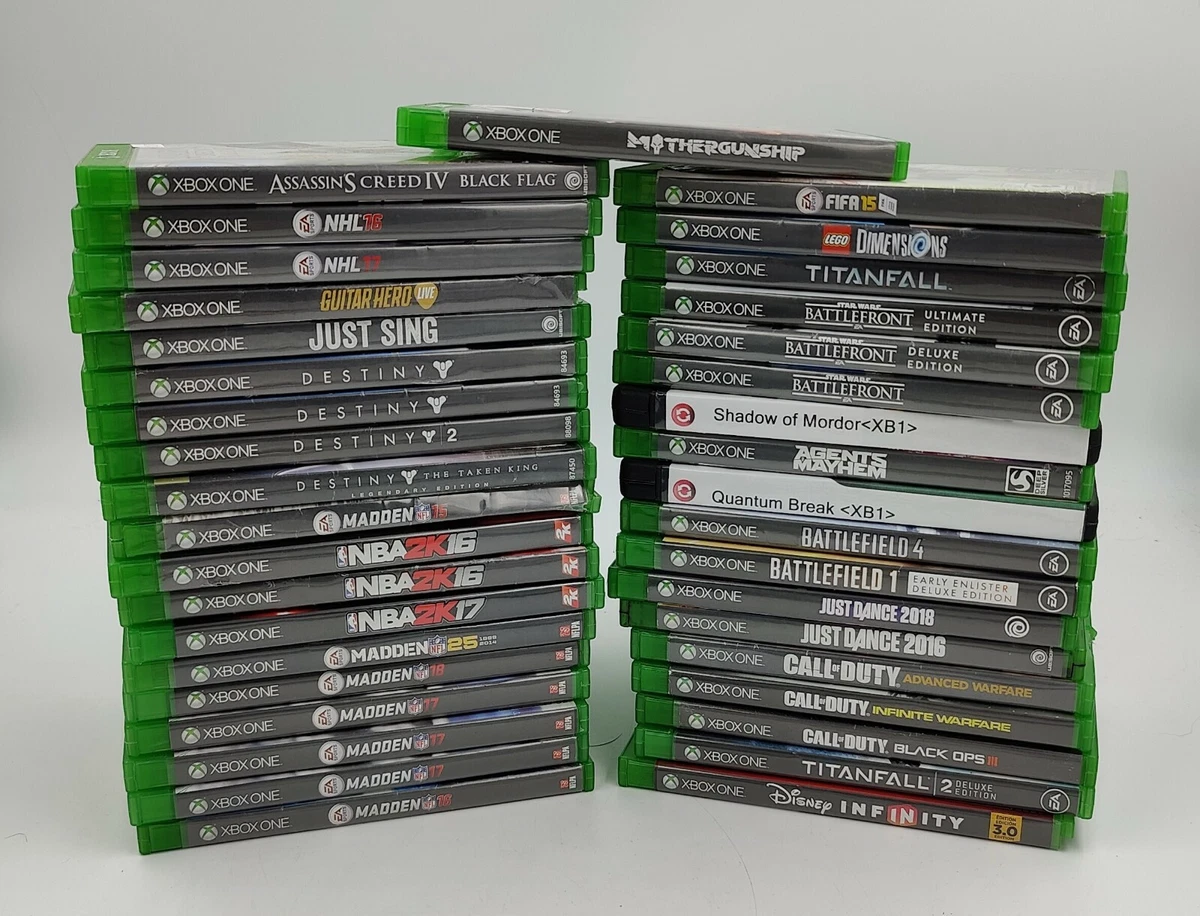 PIck Your Own Xbox One Games Bundle