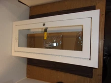 Aluminum Faced Fire Extinguisher Wall Cabinet Recessed