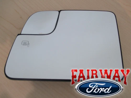 11 thru 13 Transit Connect OEM Ford Short Arm Power Mirror Glass LEFT DRIVER