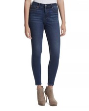  59 Jessica Simpson Women's Blue Stretch Curvy Hi Rise Skinny Jeans Size 2