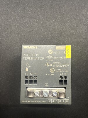 SIEMENS T6ES7972-0DA00-0AA0 PROFIBUS TERMINATOR N117