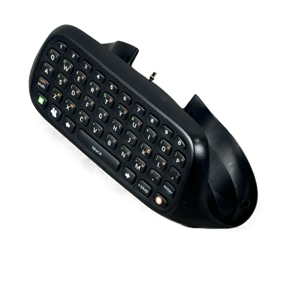 Microsoft Xbox 360 Chatpad X852479001 Black QWERTY Keyboard Gaming Controller - Image 3 of 4