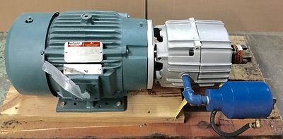 RELIANCE P21G3891-03-G-4-CG DUTY MASTER 2HP MOTOR WITH REDUCER 1175 RPM NEW 