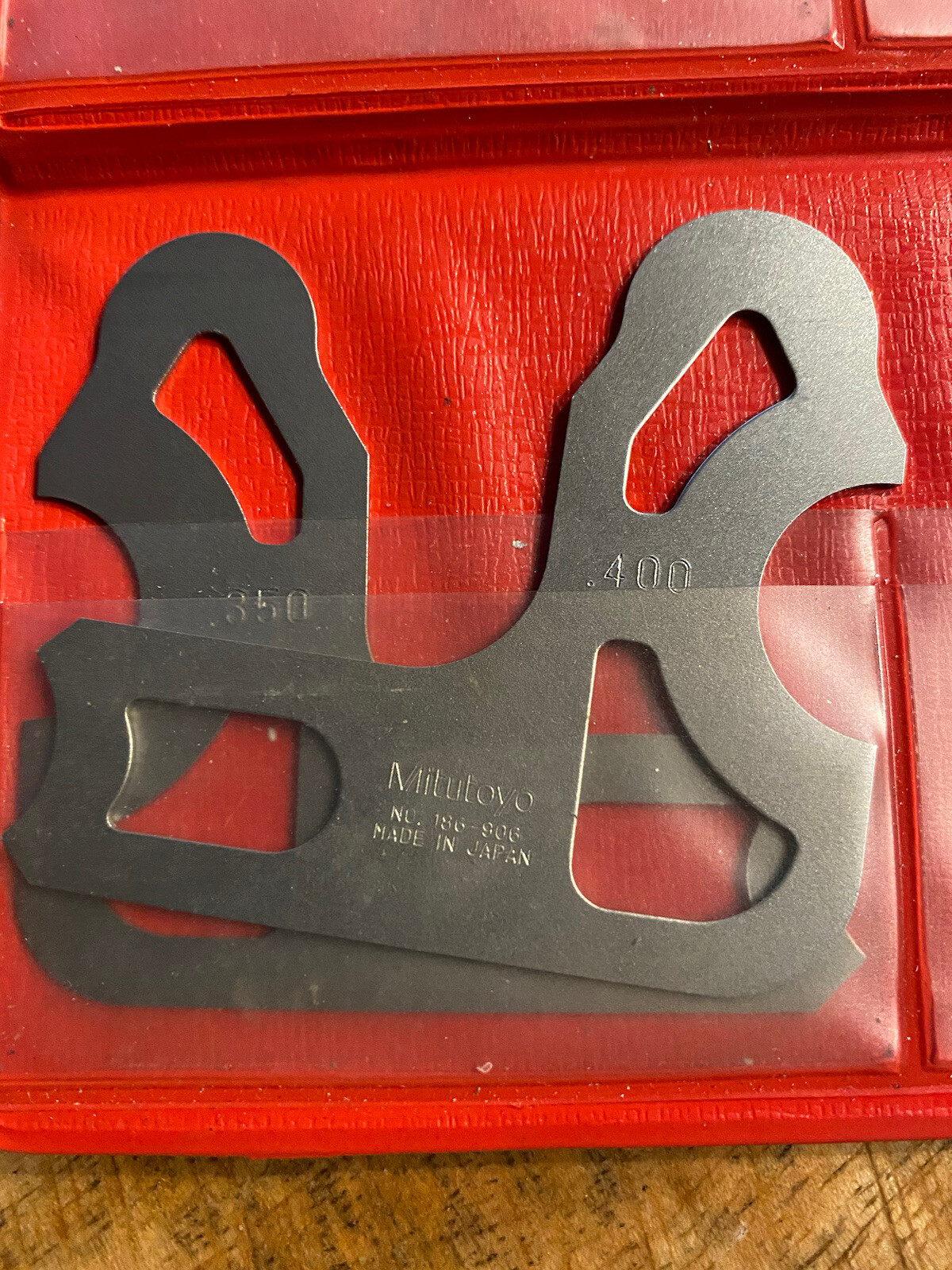 Mitutoyo Radius Gage Set in Case - 186-906 | eBay