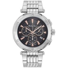 Mathey Tissot Men's Watch Neptune Chrono Stainless Steel Bracelet H912CHRRN
