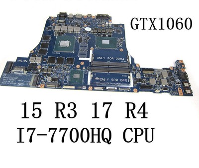For DELL Alienware 15 R3 17 R4 Laptop Motherboard with I7-7700HQ CPU