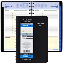 2026 At-A-Glance QuickNotes 76-04-05 Daily Monthly Appointment Book, 5 x 8"