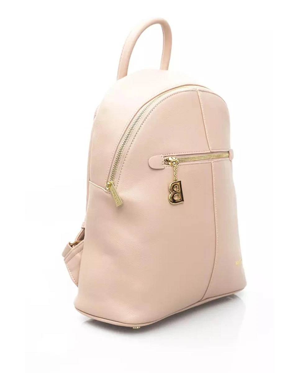 Zip Closure Backpack with Internal Compartments and Front Pocket