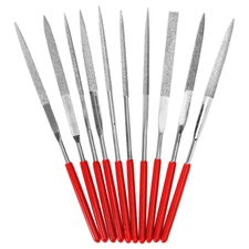 Mini 10pcs Needle File Set DIY Wood Rasp Jewelry Polishing Carving Cutter Tool