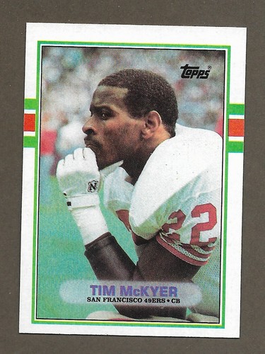 Topps Football 1989 #1 a #200 - Elige cualquiera - actualizado el 11/07/24 - Imagen 20 de 201
