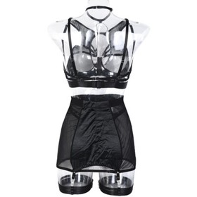 Women Sexy Lingerie Lace Sheer Babydoll Mini Skirt Underwear Nightwear Sleepwear