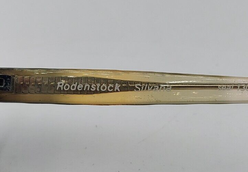 Vintage Rodenstock Silvana Brown Translucent Oval Sunglasses FRAMES ONLY - Picture 5 of 6