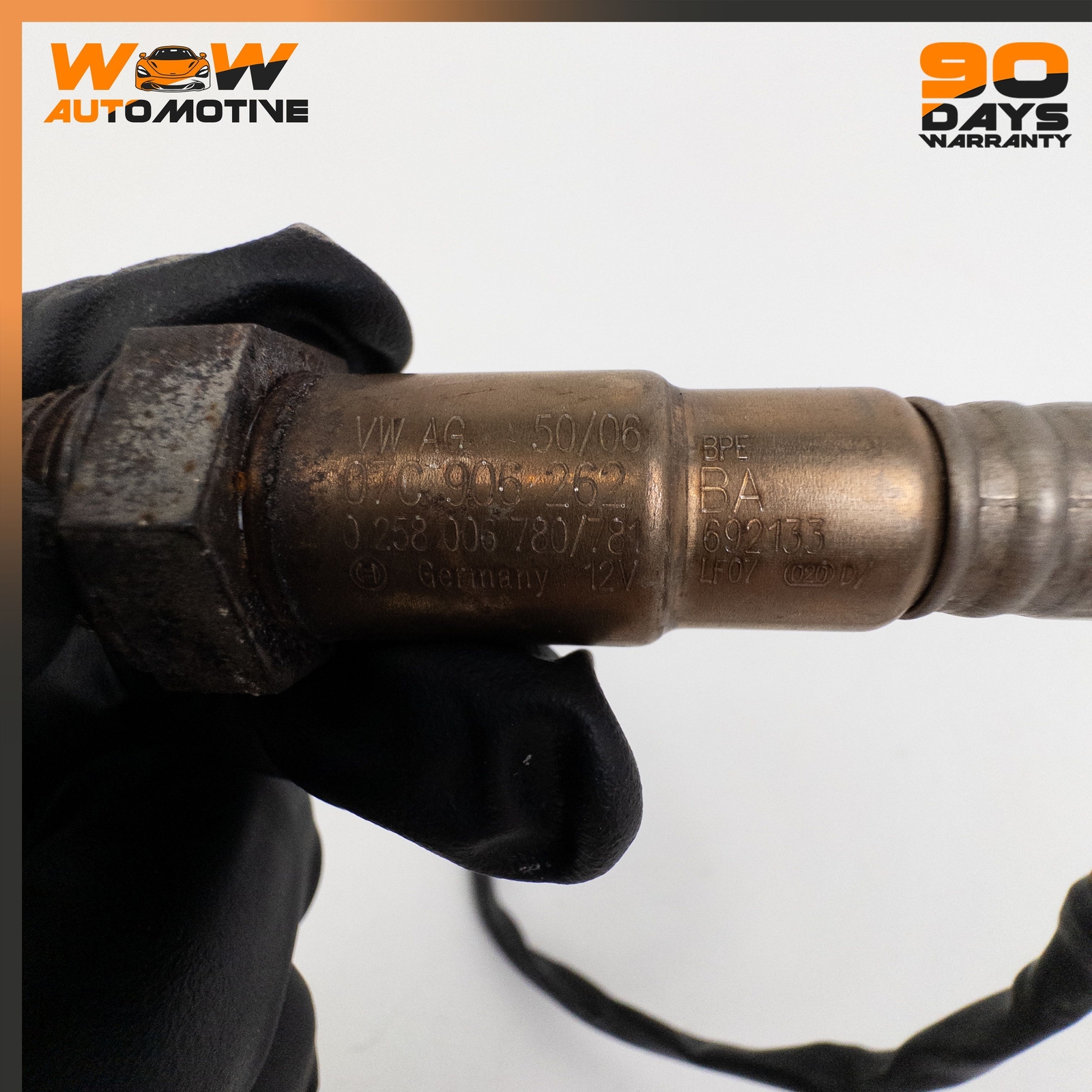 04-13 BENTLEY CONTINENTAL GTC FLYING SPUR OXYGEN SENSOR LAMBDA PROBE SET 4 OEM