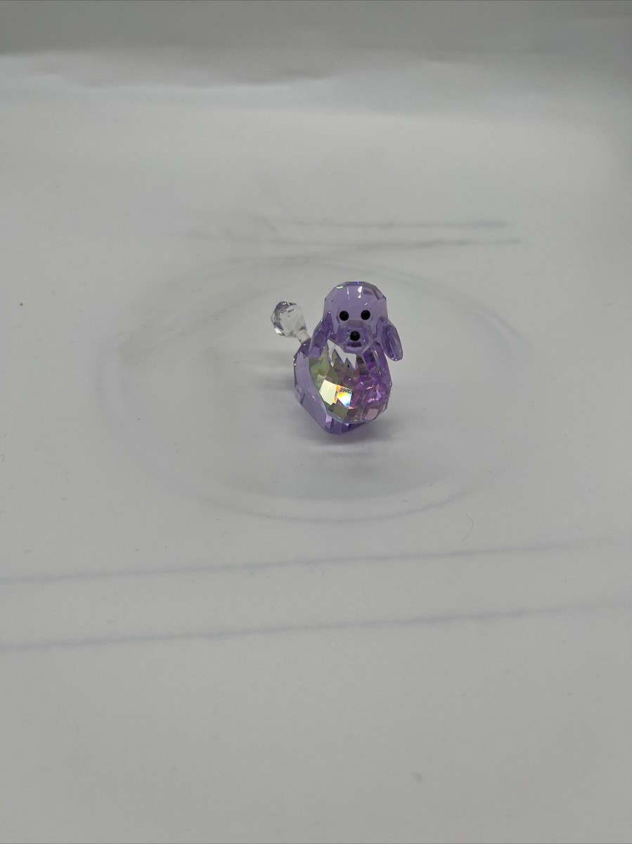 Swarovski Crystal Lovlots Gang of Dogs Violetta Poodle 2008 LE