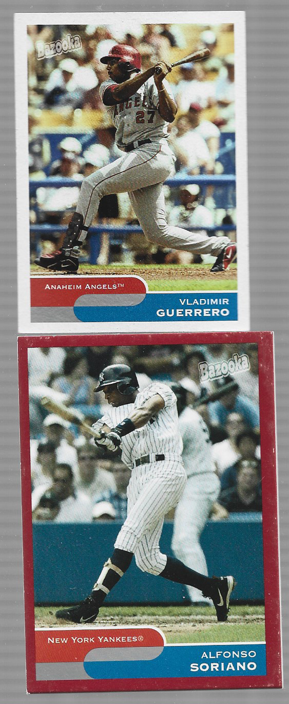 2004 BAZOOKA MINI SINGLES/RC/VARIATIONS & RED CHUNK SINGLES/RC/VAR***YOU PICK***