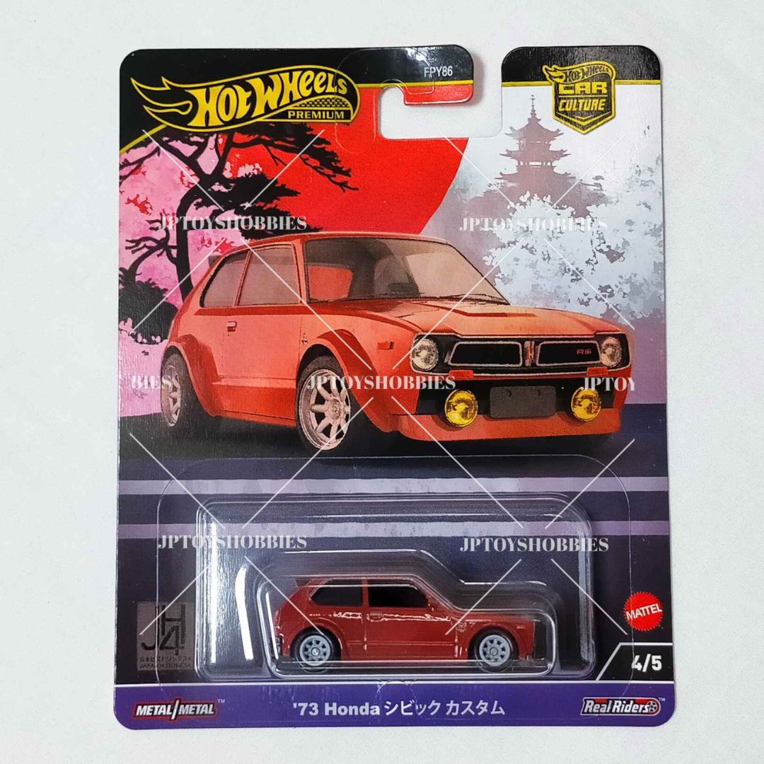 Hot Wheels Car Culture Japan Historics 4 Mix - 5 Complete Set
