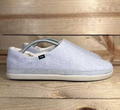 NEW Women's Size 11 TOMS Ezra Mid Grey Repreve Two Tone