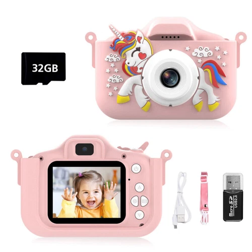 32GB Sofortbildkamera Kinderkamera Digital Kamera Fotoapparat Fr Kinder 1080p HD - Bild 14 von 14