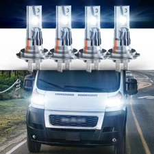 For Ram ProMaster 1500 2500 3500 2014-2020 LED Headlight Bulbs Hi-Low Beam White