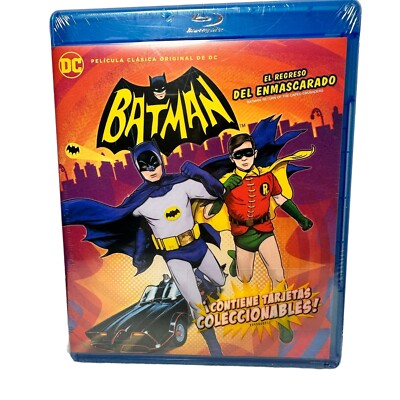BATMAN RETURN OF THE CAPED CRUSADERS El Regreso del Enmascarado NEW BLU-RAY DC