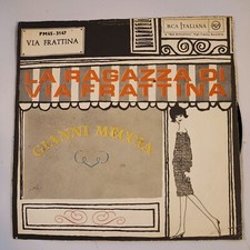 GIANNI MECCIA - LA RAGAZZA DI VIA FRATTINA COSI' PALLIDA - VINILE VINYL 45 7"