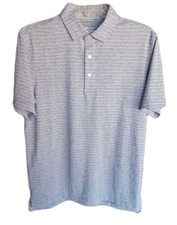 Vineyard Vines Performance Blue White Stripe Palmero Golf Polo Shirt SZ S NWT