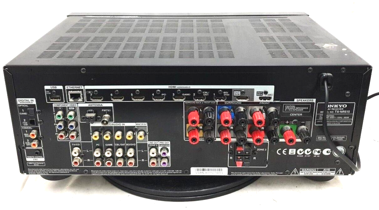 Onkyo TXNR515 AV Receiver for spares or repairs eBay