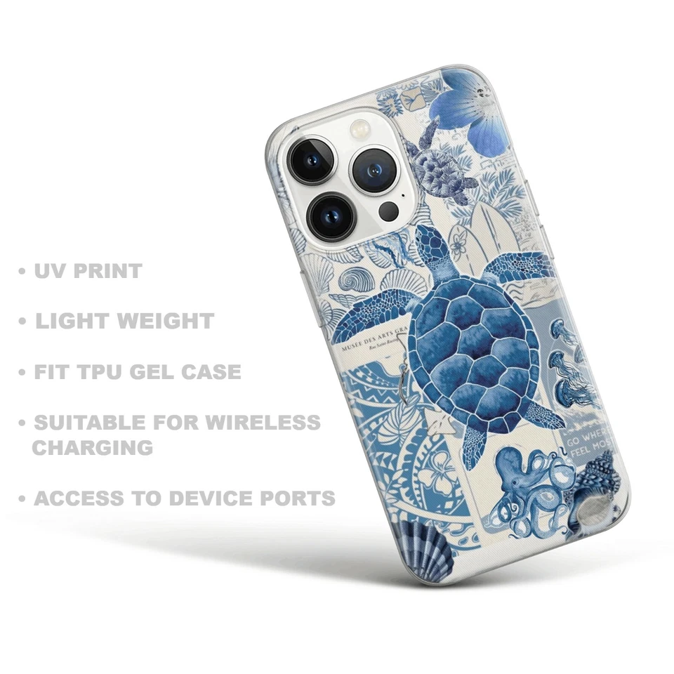 Summer Beach 手机壳适用于 iPhone 16 15 14 适用于 Pixel 9 8 Pro 适用于三星 S24 — 第 4/4 张图片