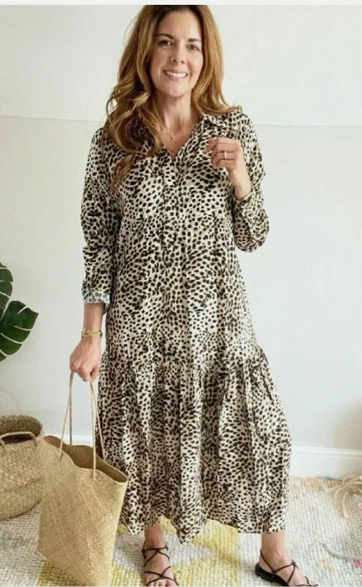 H&m leopard dress sales