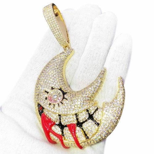 Iced Out Hip Hop Pendant Gold 