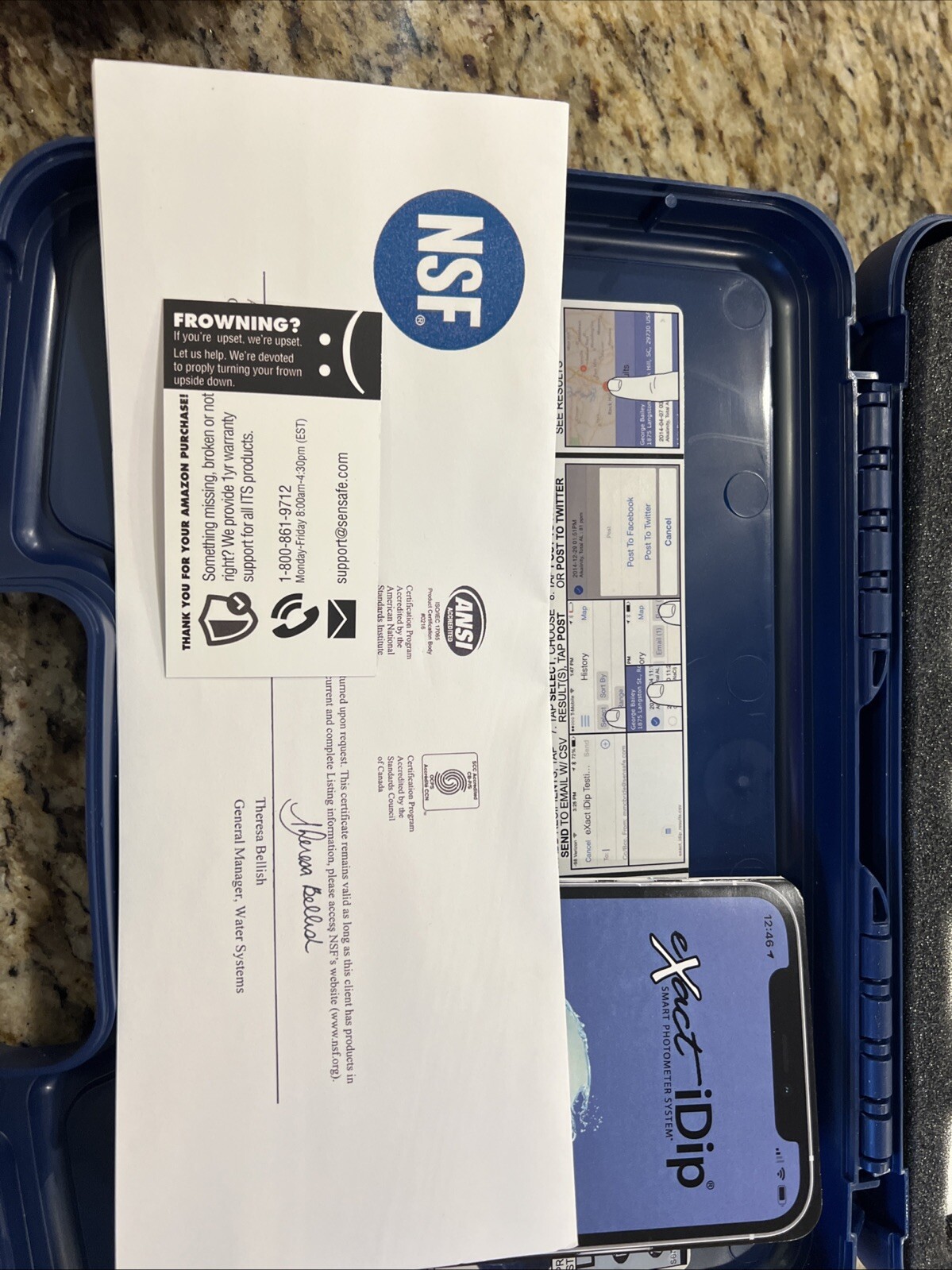 eXact iDip® 570 Marine Starter Kit 570 Aquarium Kit #486107-AQ-K - NEW!  Sensafe