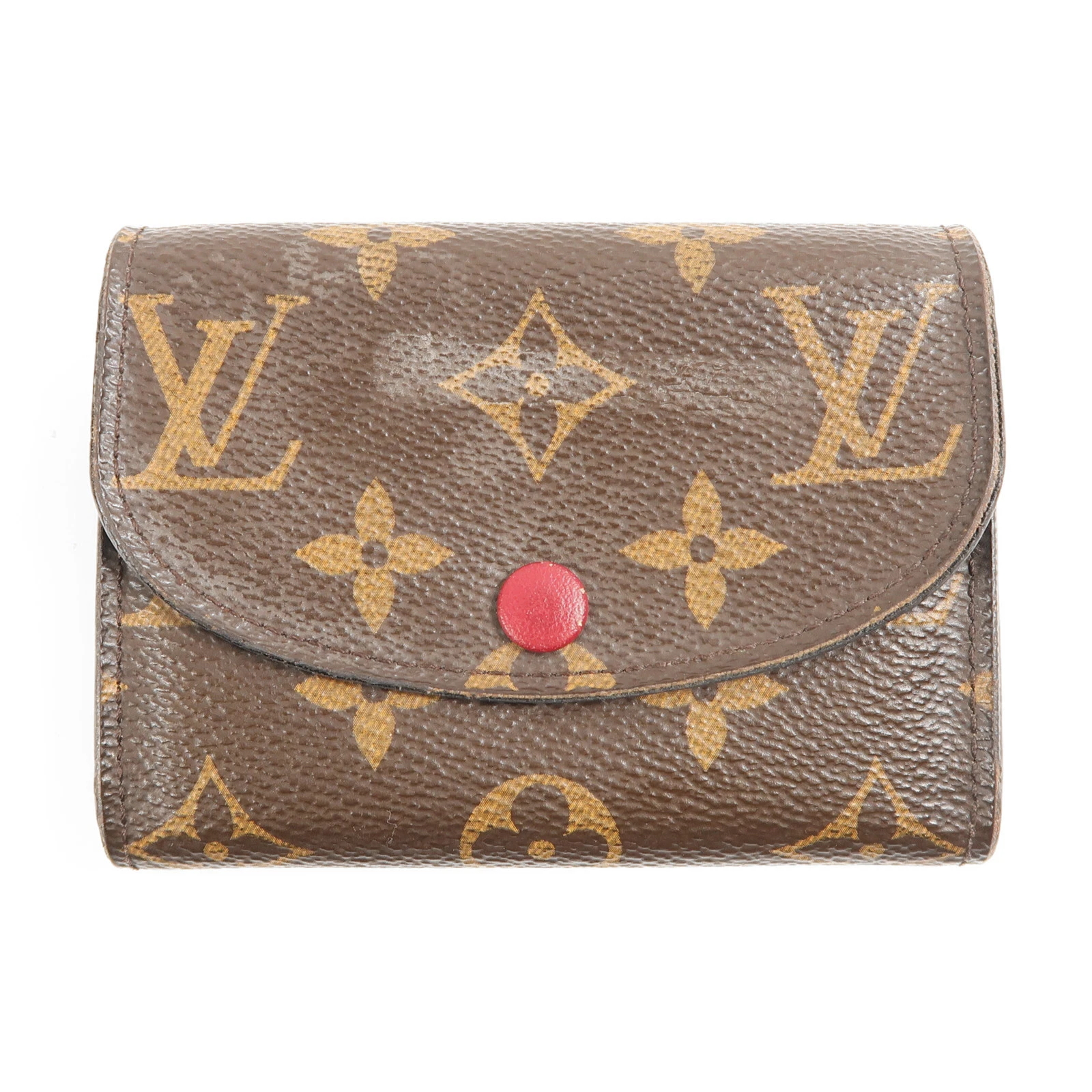 LOUIS VUITTON（LV） Portamonete Louis Vuitton LV GHW Rosalie M41939 monogramma marrone