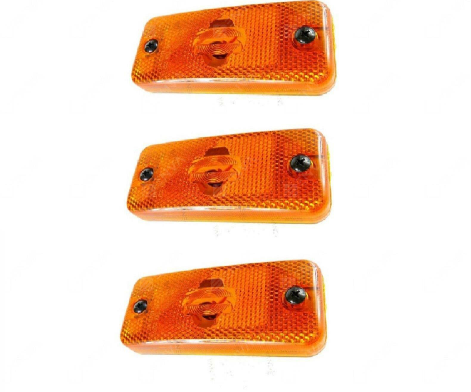 3X feu de position latéral pour RENAULT divers modèles | 20734485, 7484538758