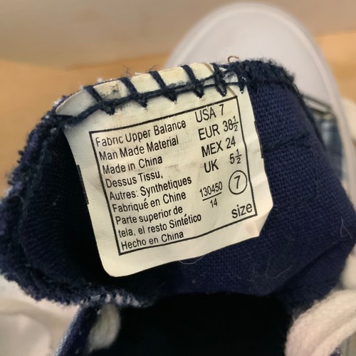Airwalk Plaid Tennis Shoe Sz 7 NWOT - Picture 8 of 9