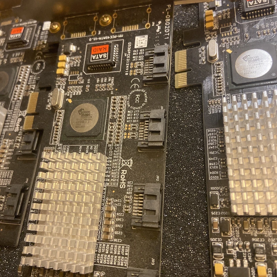 LOTE DE 3 tarjetas RAID SYBA SY-PEX40008 SATA II PCI-Express de 4 puertos Foto 2 de 3