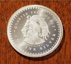 Aztec Calendar 1/4 oz  .999 Fine Silver BU