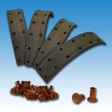 Trommelbremsbeläge Bremsbeläge Allgaier R18 A22 R22 A24 Verdampfer 03459409