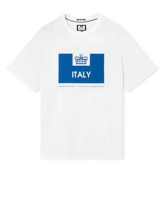 Weekend Offender T-Shirt  Country Series Italy  Weiß